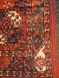 16244-Khal Mohammad Hand-Knotted/Handmade Afghan Rug/Carpet Traditional/Authentic/ Size: 9'9" x 6'9"/ 297cm x 206cm