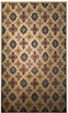 21523-Kazak Handmade/Hand-Knotted Afghan Rug/Carpet Tribal/Nomadic Authentic/ Size: 9'7" x 6'6"/ 292cm x 198cm