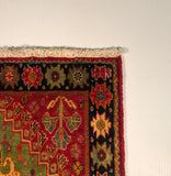 23853-Ghashgai Hand-Knotted/Handmade Persian Rug/Carpet/ Tribal/ Nomadic/Authentic/ Size: 2'1" x 2'2"