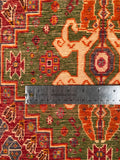 23853-Ghashgai Hand-Knotted/Handmade Persian Rug/Carpet/ Tribal/ Nomadic/Authentic/ Size: 2'1" x 2'2"
