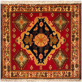 23845-Ghashgai Hand-Knotted/Handmade Persian Rug/Carpet/ Tribal/ Nomadic/Authentic/ Size: 2'0" x 2'2"