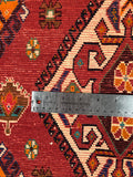 23852-Ghashgai Hand-Knotted/Handmade Persian Rug/Carpet / Tribal/ Nomadic/Authentic/ Size: 2'2" x 2'3"