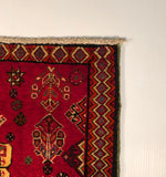 23839-Ghashgai Hand-Knotted/Handmade Persian Rug/Carpet Tribal/ Nomadic/Authentic/ Size: 2'2" x 2'0"