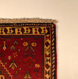 23829-Ghashgai Hand-Knotted/Handmade Persian Rug/Carpet Tribal/Nomadic/Authentic 2'1" x 1'11"
