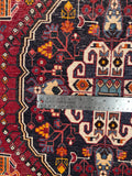23854-Ghashgai Hand-Knotted/Handmade Persian Rug/Carpet/ Tribal/ Nomadic/Authentic/ Size: 2'2" x 2'1"