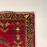 23830-Ghashgai Hand-Knotted/Handmade Persian Rug/Carpet Tribal/ Nomadic/Authentic/ Size: 2'0" x 1'9"