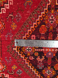 23872-Ghashgai Hand-Knotted/Handmade Persian Rug/Carpet/ Tribal/ Nomadic/ Authentic/ Size: 2'3" x 2'2"