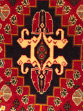 23849-Ghashgai Hand-Knotted/Handmade Persian Rug/Carpet Tribal/ Nomadic/Authentic/ Size: 2'0" x 2'1"