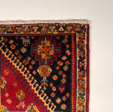 23841-Ghashgai Hand-Knotted/Handmade Persian Rug/Carpet Tribal Nomadic/Authentic/Size: 2'2" x 2'2"