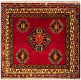 23840-Ghashgai Hand-Knotted/Handmade Persian Rug/Carpet Tribal/ Nomadic/Authentic/ Size: 2'3" x 2'2"