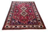 24331- Abadeh Persian Hand-Knotted Authentic//Traditional/Carpet/Rug/ Size: 6'9"x 5'1"