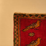 24438-Ghashgai Hand-Knotted/Handmade Persian Rug/Carpet Tribal/ Nomadic Authentic/Size: 1'10" x 2'0"