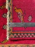 24438-Ghashgai Hand-Knotted/Handmade Persian Rug/Carpet Tribal/ Nomadic Authentic/Size: 1'10" x 2'0"