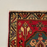 24480-Ghashgai Hand-Knotted/Handmade Persian Rug/Carpet Tribal/ Nomadic Authentic/Size: 2'2" x 2'0"