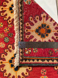 24433-Ghashgai Hand-Knotted/Handmade Persian Rug/Carpet Tribal/ Nomadic Authentic/Size: 1'8" x 2'0"