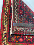 24484-Ghashgai Hand-Knotted/Handmade Persian Rug/Carpet Tribal/ Nomadic Authentic/Size: 1'11" x 1'10"