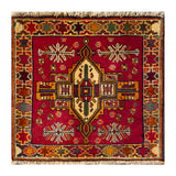 24495-Ghashgai Hand-Knotted/Handmade Persian Rug/Carpet Tribal/ Nomadic Authentic/Size: 2'1" x 2'0"