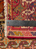 24490-Ghashgai Hand-Knotted/Handmade Persian Rug/Carpet Tribal/ Nomadic /Authentic/Size: 1'8" x 1'9"
