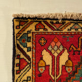 24506-Ghashgai Hand-Knotted/Handmade Persian Rug/Carpet Tribal/ Nomadic Authentic/Size: 2'2" x 2'0"