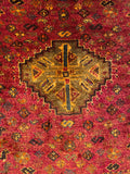 24445-Ghashgai Hand-Knotted/Handmade Persian Rug/Carpet Tribal/ Nomadic Authentic/Size: 1'10" x 2'0"