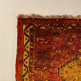 24445-Ghashgai Hand-Knotted/Handmade Persian Rug/Carpet Tribal/ Nomadic Authentic/Size: 1'10" x 2'0"