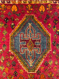 24476-Ghashgai Hand-Knotted/Handmade Persian Rug/Carpet Tribal/ Nomadic Authentic/Size:1'8" x 2'0"