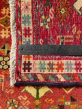 24460-Ghashgai Hand-Knotted/Handmade Persian Rug/Carpet Tribal/ Nomadic Authentic/Size: 2'2" x 2'3"