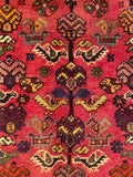24413-Ghashgai Hand-Knotted/Handmade Persian Rug/Carpet Tribal/Nomadic Authentic/Size: 1'8" x 1'8"