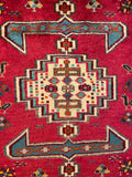 24512-Ghashgai Hand-Knotted/Handmade Persian Rug/Carpet Tribal/ Nomadic Authentic/Size: 2'3" x 2'0"