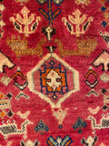 24447-Ghashgai Hand-Knotted/Handmade Persian Rug/Carpet Tribal / Nomadic Authentic/Size: 1'11" x 2'0"