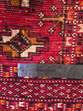 24160-Turkmen Hand-Knotted/Handmade Persian Rug/Carpet Traditional/Authentic/ Size: 3'3" x 1'11"