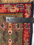 24409-Ghashgai Hand-Knotted/Handmade Persian Rug/Carpet Tribal Authentic/Size: 1'9" x 1'9"