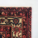 24307-Hamadan Hand-Knotted/Handmade Persian Rug/Carpet Tribal Authentic/ Size: 6'9" x 4'9"