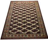 17344-Balutch Hand-Knotted/Handmade Persian Rug/Carpet Tribal/Nomadic Authentic/ Size: 6'3" x 4'8"