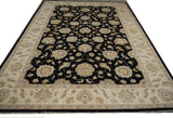 19230-Chobi Ziegler Hand-Knotted/Handmade Afghan Rug/Carpet Tribal/Nomadic Authentic/ Size: 10'4''x 7'1''/ 315cm x 216cm
