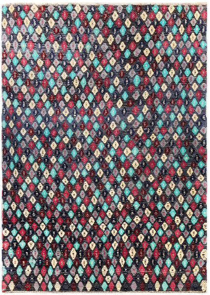 24091- Chobi Ziegler Afghan /Hand-Knotted /Contemporary/Traditional/ Size: 10'0" x 7'1"