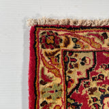 24390- Kashan Handmade/Hand-Knotted Persian Rug/Traditional/Carpet Authentic/ Size: 2'2" x 1'8"