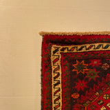 24517-Ghashgai Hand-Knotted/Handmade Persian Rug/Carpet Tribal/ Nomadic Authentic/Size: 2'0" x 1'10"