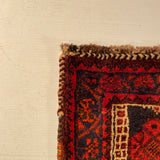 24522-Ghashgai Hand-Knotted/Handmade Persian Rug/Carpet Tribal/ Nomadic Authentic/Size: 2'0" x 2'1"