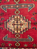 24510-Ghashgai Hand-Knotted/Handmade Persian Rug/Carpet Tribal/ Nomadic Authentic/Size: 2'4" x 2'0"