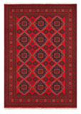 27912- Khal Mohammad Hand-Knotted/Handmade Afghan Rug/Carpet/Traditional/Authentic/Size: 9'6" x 6'5"/290cm x 196cm
