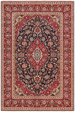 25752-Kashan Hand-Knotted/Handmade Persian Rug/Carpet Traditional/Authentic/Size: 10'0" x 6'6"/305cm x 198cm