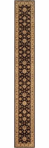 19340-Chobi Ziegler Handmade/Hand-knotted Afghan Rug/Carpet Tribal/Nomadic Authentic/ Size: 16'0" x 2'6"/ 488cm x 76cm
