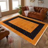 10635 - Lori Persian Hand-knotted Authentic/Nomadic/Traditional/Tribal Gabbeh, Size: 7'7" x 5'5"