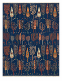 27668- Royal Chobi Ziegler Afghan Hand-Knotted Contemporary/Traditional/Size: 11'10" x 8'10"/361cmx 269cm