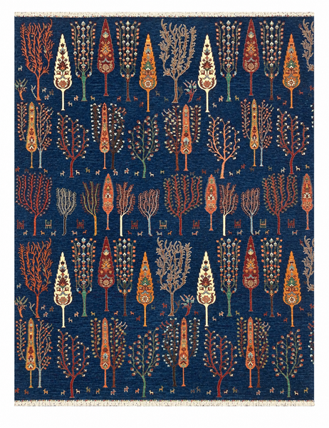 27670- Royal Chobi Ziegler Afghan Hand-Knotted Contemporary/Traditional/Size: 11'9" x 8'10"/358cmx 269cm