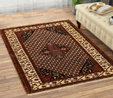 13094 - Balutch Persian Hand-knotted Authentic/Nomadic/Tribal Rug/Carpet/ Size: 6'2" x 4'2"