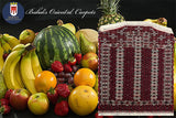 14640 - Turkoman Persian Hand-knotted Antique Authentic/Traditional Nomadic/Tribal Carpet/Rug/ Size: 3'8" x 2'11"