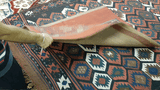 14645 - Turkoman Persian Hand-weaved Antique Authentic/Traditional Nomadic/Tribal Sumac-bag/ Size: 3'9" x 2'7"