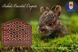 14651 - Turkoman Russian Hand-knotted Antique Tekke-design Authentic/Traditional Nomadic/Tribal Carpet/Rug / Size: 3'10" x 2'4"